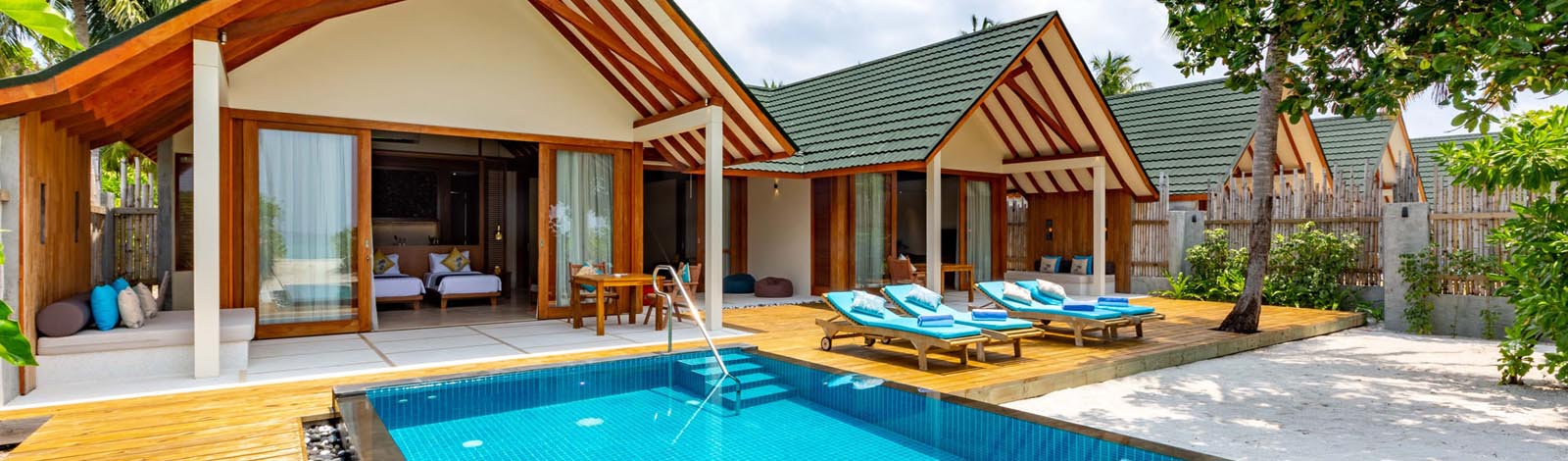  Two Bedroom Beach Residence With Pool